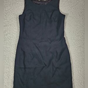 Alex Garfield Vintage Black Sleeveless Sheath Dress Size Six Work And Cocktail